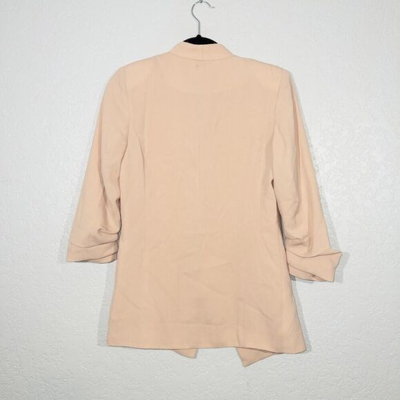 Mod Ref Nude Uptown‎ Girl Open Front Blazer Size Small - Picture 7 of 7